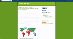 Desktop Screenshot of ajudaaborto.blogspot.com