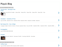 Tablet Screenshot of playasplayblog.blogspot.com