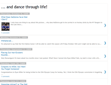 Tablet Screenshot of defygravityanddance.blogspot.com