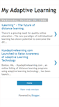 Mobile Screenshot of myadaptivelearning.blogspot.com