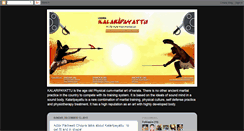 Desktop Screenshot of learnkalaripayattumumbai.blogspot.com