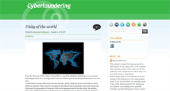 Desktop Screenshot of cyberlaundering.blogspot.com