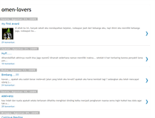 Tablet Screenshot of omen-lovers.blogspot.com