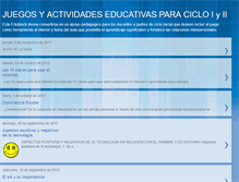Tablet Screenshot of juegoseducativosparacicloinicial.blogspot.com
