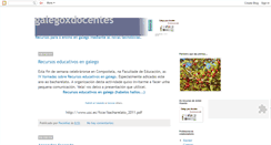 Desktop Screenshot of galegoxdocentes.blogspot.com