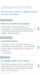 Mobile Screenshot of galegoxdocentes.blogspot.com