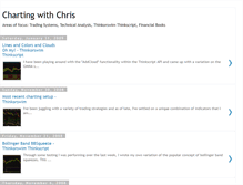 Tablet Screenshot of chartingwithchris.blogspot.com