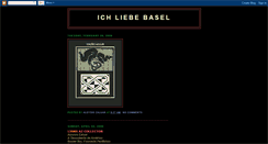 Desktop Screenshot of ichliebebasel.blogspot.com