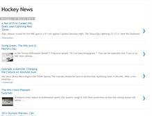 Tablet Screenshot of dhockeynews.blogspot.com