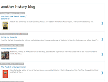 Tablet Screenshot of anotherhistoryblog.blogspot.com