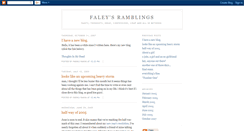 Desktop Screenshot of faleyramblings.blogspot.com