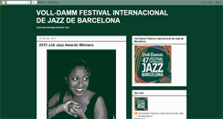 Desktop Screenshot of barcelonajazzfestival.blogspot.com