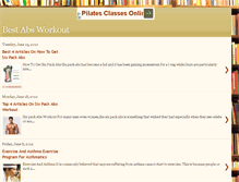 Tablet Screenshot of absworkoutfast.blogspot.com