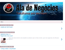 Tablet Screenshot of aladenegocios.blogspot.com