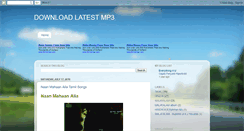 Desktop Screenshot of latestmp3downloadfree.blogspot.com