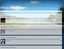 Tablet Screenshot of latestmp3downloadfree.blogspot.com
