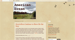 Desktop Screenshot of americandreamfinder.blogspot.com