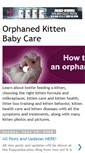 Mobile Screenshot of kittencare.blogspot.com