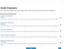 Tablet Screenshot of modelbiography.blogspot.com