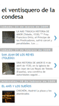 Mobile Screenshot of elventisquerodelacondesa.blogspot.com