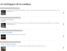 Tablet Screenshot of elventisquerodelacondesa.blogspot.com
