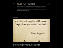 Tablet Screenshot of helenatycker.blogspot.com