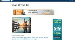 Desktop Screenshot of emailday.blogspot.com