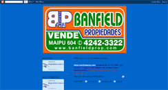 Desktop Screenshot of banfieldpropiedades.blogspot.com