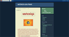 Desktop Screenshot of matencio-alva.blogspot.com