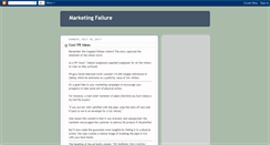Desktop Screenshot of marketingfailure.blogspot.com