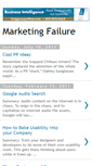 Mobile Screenshot of marketingfailure.blogspot.com