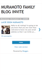 Mobile Screenshot of muramotofamily.blogspot.com