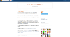 Desktop Screenshot of drvanharper.blogspot.com