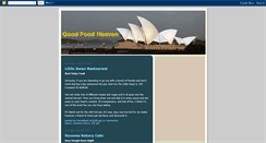 Desktop Screenshot of goodfoodheaven.blogspot.com