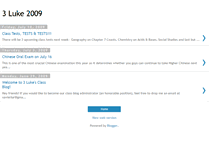 Tablet Screenshot of 3luke2009.blogspot.com