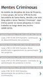 Mobile Screenshot of mentescriminosas-ap.blogspot.com