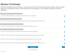 Tablet Screenshot of mentescriminosas-ap.blogspot.com