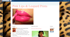 Desktop Screenshot of pinklipsandleopardprints.blogspot.com