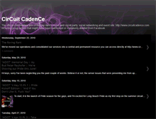 Tablet Screenshot of circuitcadence.blogspot.com