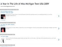 Tablet Screenshot of missmichiganteenusa2009.blogspot.com