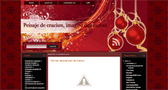 Desktop Screenshot of peisajecraciun.blogspot.com