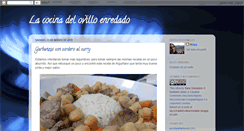 Desktop Screenshot of lacocinadelovilloenredado.blogspot.com