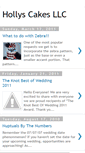 Mobile Screenshot of hollyscakesllc.blogspot.com