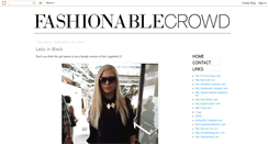 Desktop Screenshot of fashionablecrowd.blogspot.com