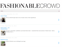 Tablet Screenshot of fashionablecrowd.blogspot.com