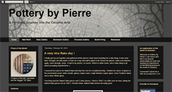 Desktop Screenshot of potterybypierre.blogspot.com
