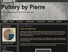 Tablet Screenshot of potterybypierre.blogspot.com