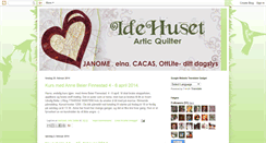 Desktop Screenshot of idehusetarticquilter.blogspot.com