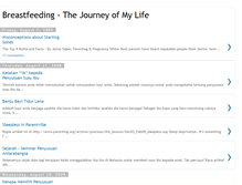 Tablet Screenshot of breastfeeding-thejouney.blogspot.com