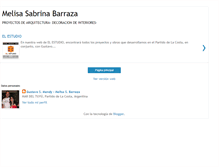 Tablet Screenshot of melisabarraza.blogspot.com